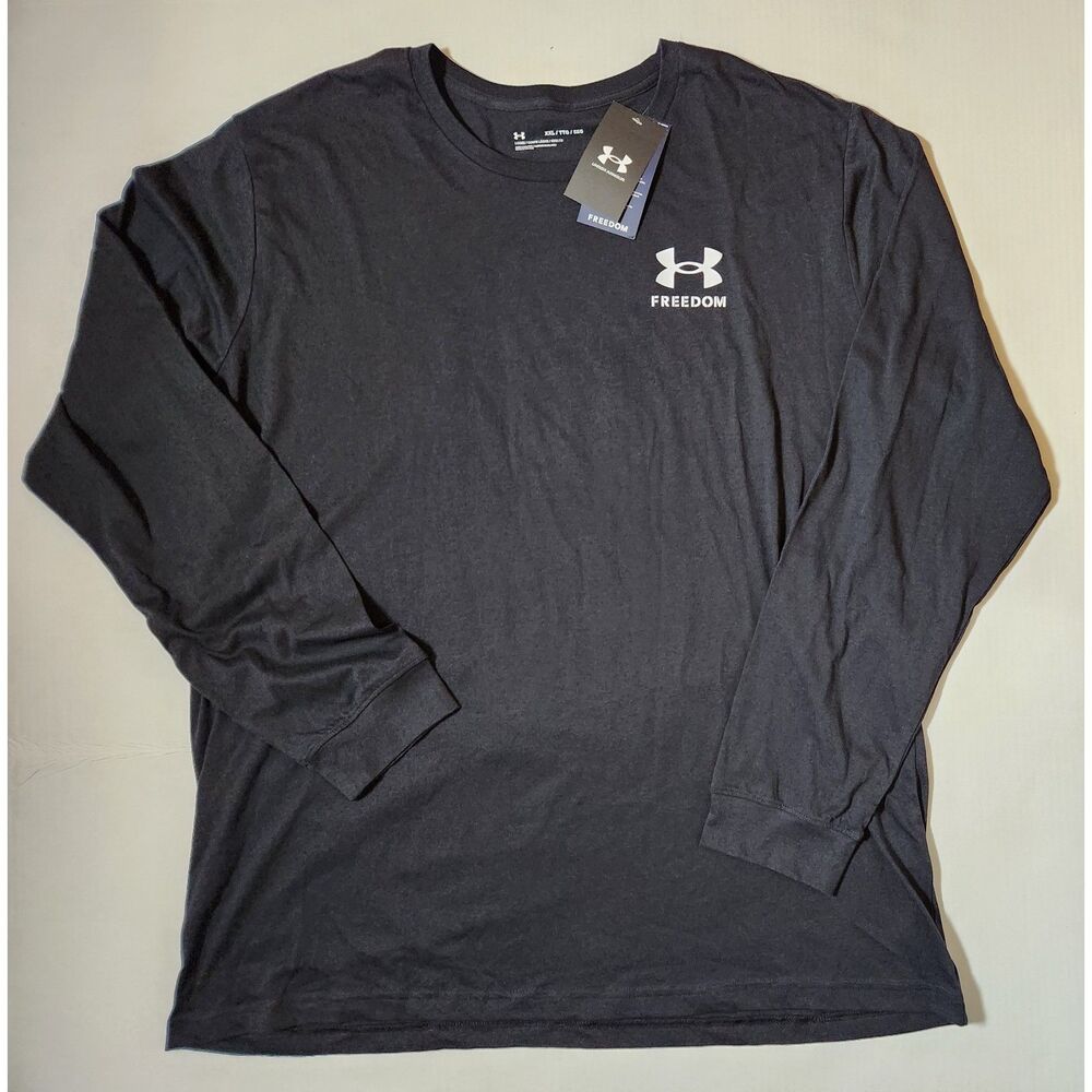 Under Armour Graphic Long Sleeve Shirt Men’s XXL Black